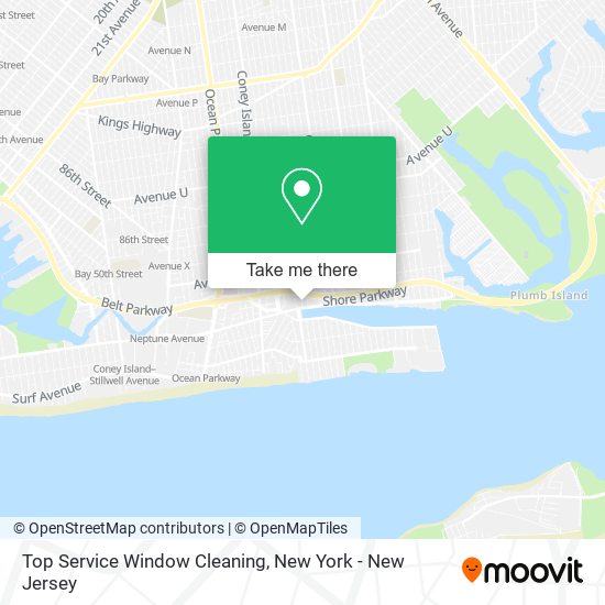 Mapa de Top Service Window Cleaning