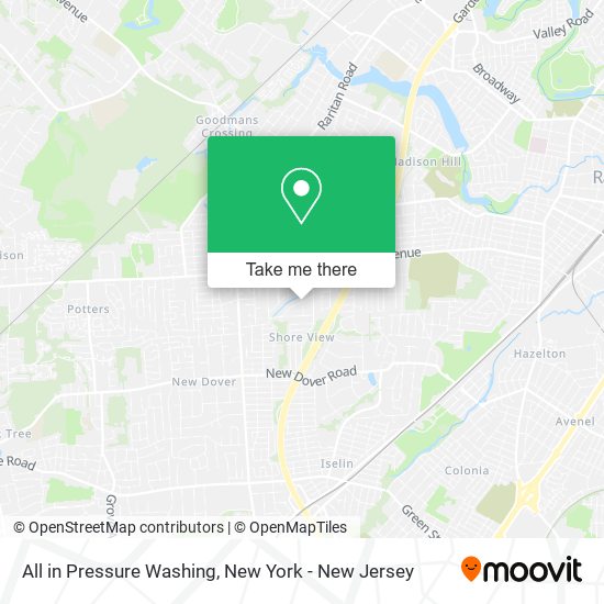 All in Pressure Washing map