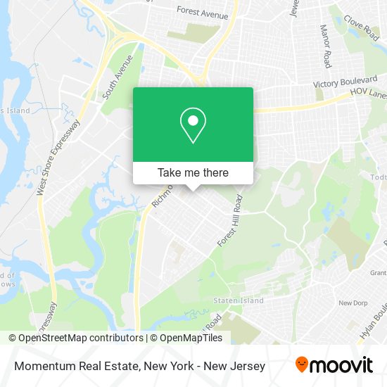 Momentum Real Estate map