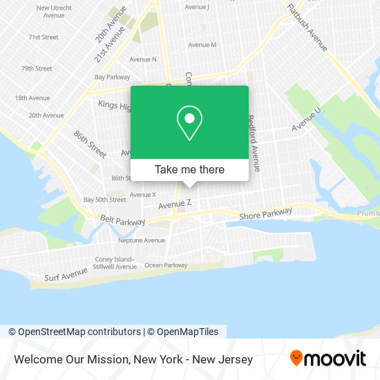 Welcome Our Mission map
