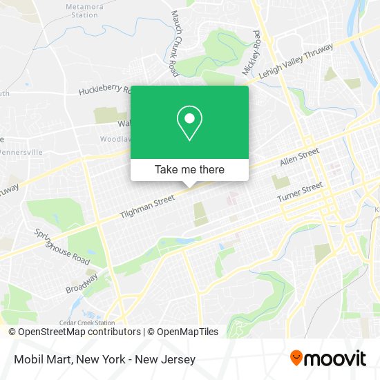 Mobil Mart map