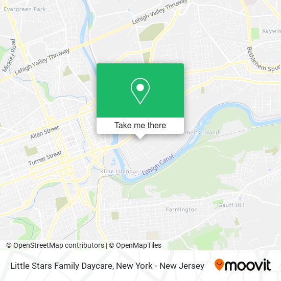 Mapa de Little Stars Family Daycare