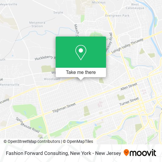 Mapa de Fashion Forward Consulting