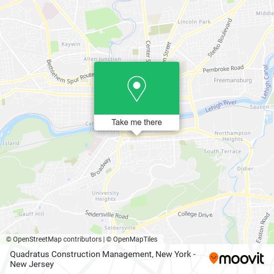 Mapa de Quadratus Construction Management