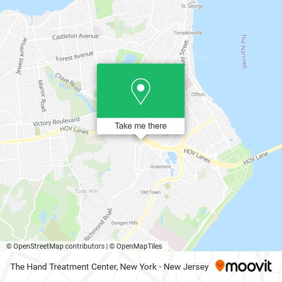 Mapa de The Hand Treatment Center