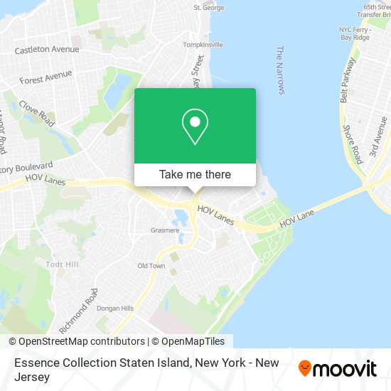 Mapa de Essence Collection Staten Island