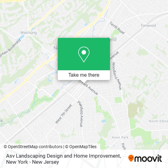 Mapa de Asv Landscaping Design and Home Improvement