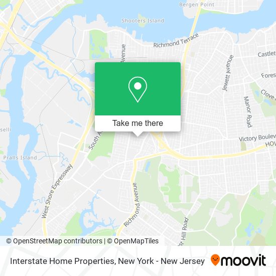 Interstate Home Properties map