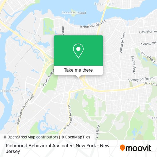 Mapa de Richmond Behavioral Assicates