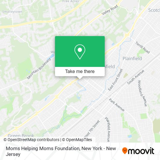 Moms Helping Moms Foundation map