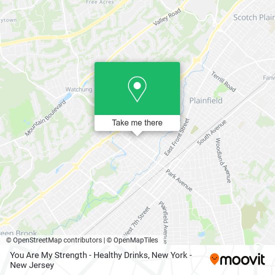 Mapa de You Are My Strength - Healthy Drinks