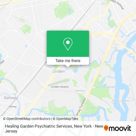 Mapa de Healing Garden Psychiatric Services