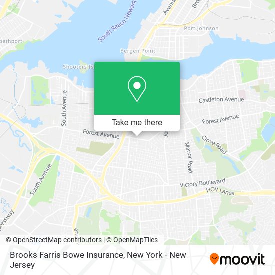 Brooks Farris Bowe Insurance map