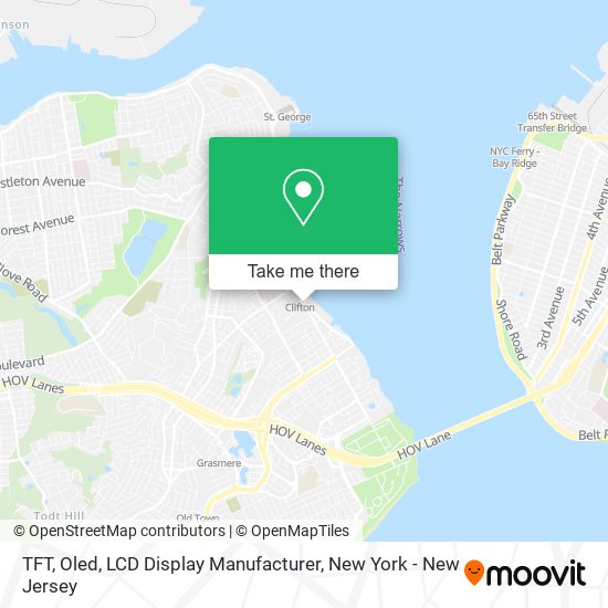 Mapa de TFT, Oled, LCD Display Manufacturer