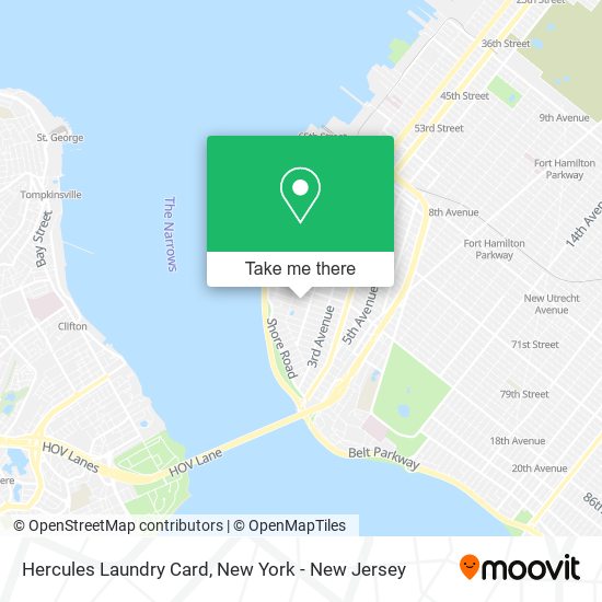 Mapa de Hercules Laundry Card