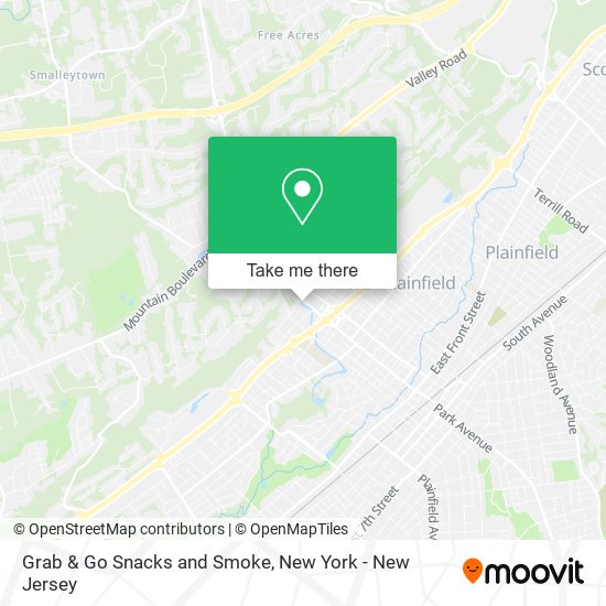 Grab & Go Snacks and Smoke map