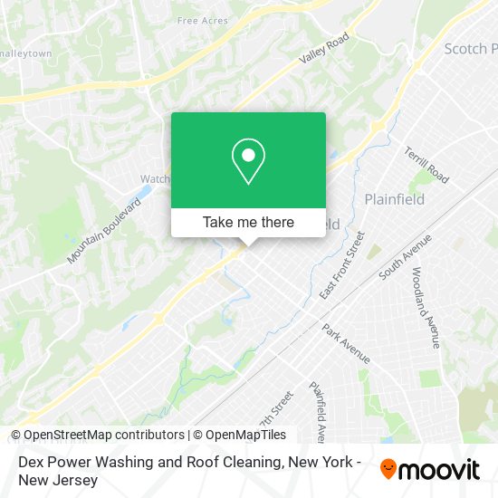 Dex Power Washing and Roof Cleaning map