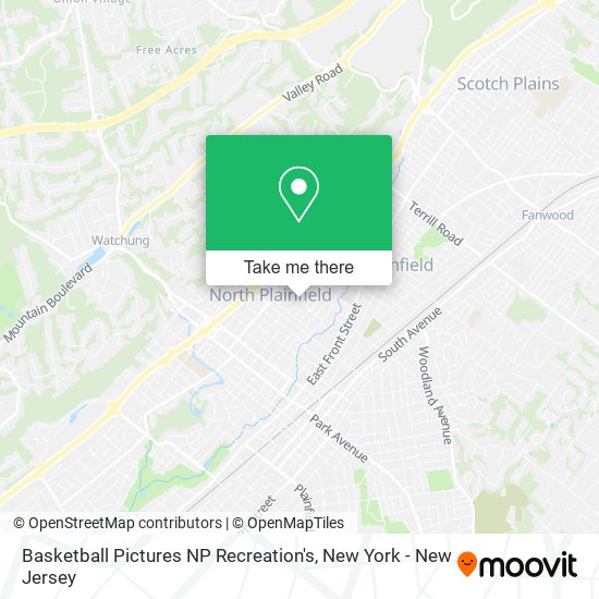 Mapa de Basketball Pictures NP Recreation's