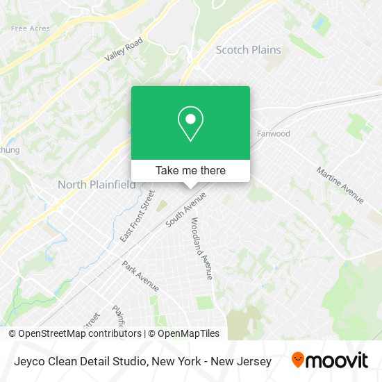 Jeyco Clean Detail Studio map