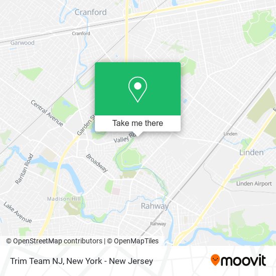 Trim Team NJ map