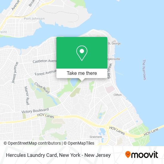 Mapa de Hercules Laundry Card