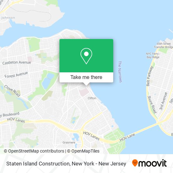 Mapa de Staten Island Construction