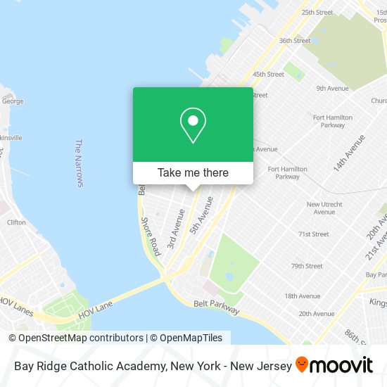 Mapa de Bay Ridge Catholic Academy