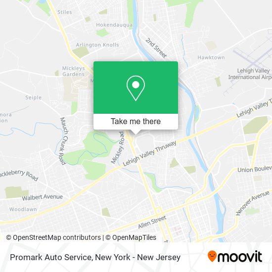 Promark Auto Service map