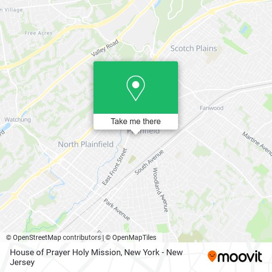 Mapa de House of Prayer Holy Mission