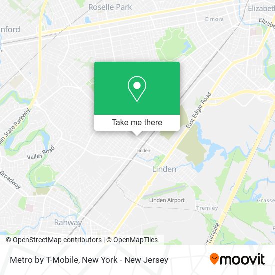 Metro by T-Mobile map