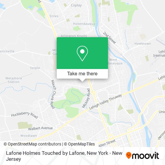 Lafone Holmes Touched by Lafone map