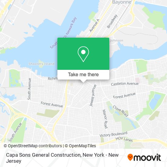 Capa Sons General Construction map