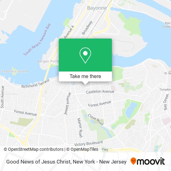 Mapa de Good News of Jesus Christ