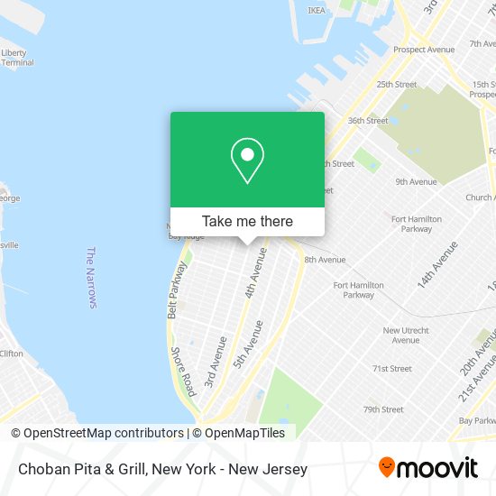 Choban Pita & Grill map