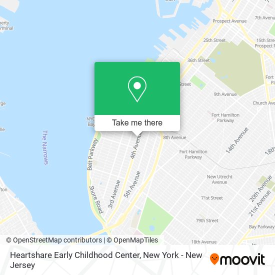 Heartshare Early Childhood Center map