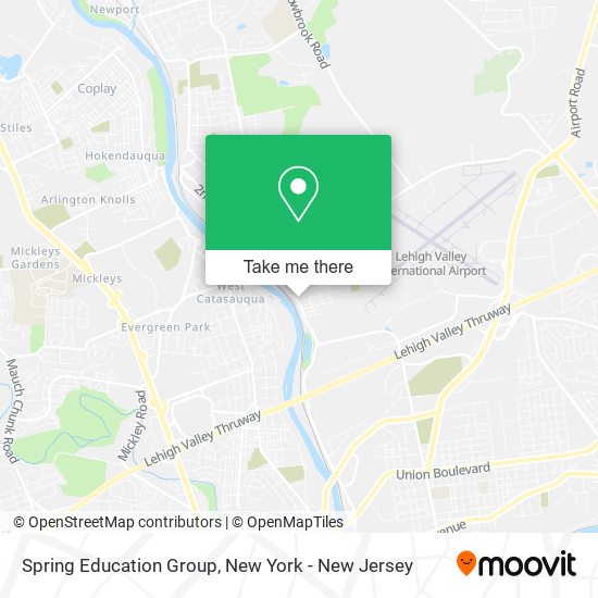 Mapa de Spring Education Group