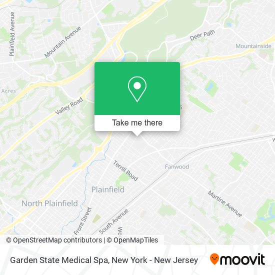 Garden State Medical Spa map