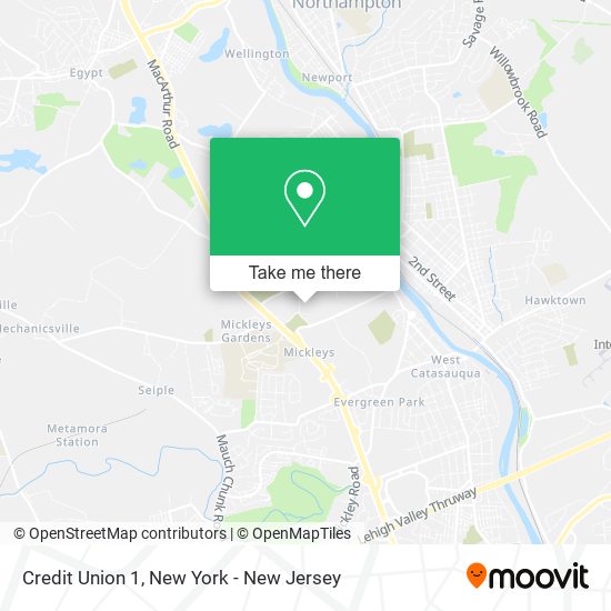 Credit Union 1 map