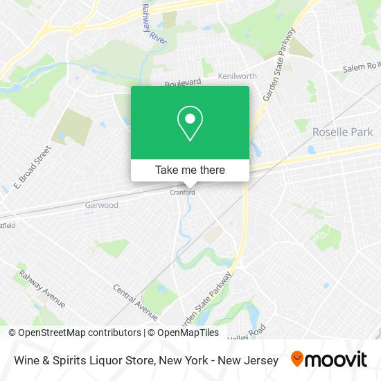 Wine & Spirits Liquor Store map