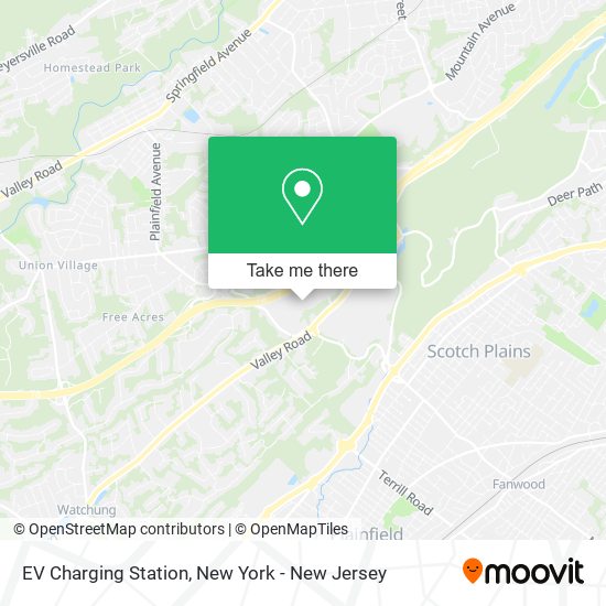 EV Charging Station map