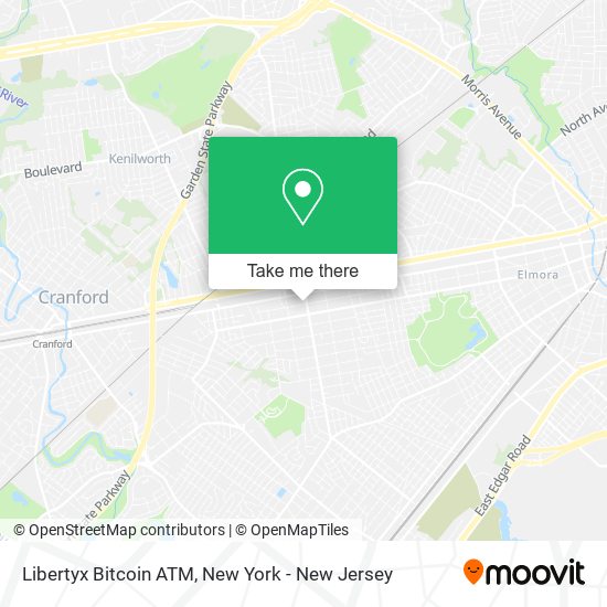 Libertyx Bitcoin ATM map