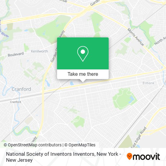 Mapa de National Society of Inventors Inventors