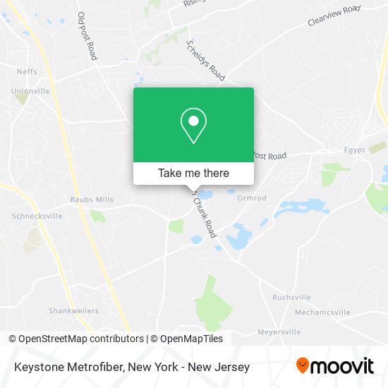 Mapa de Keystone Metrofiber