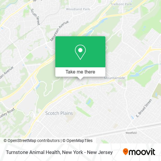 Mapa de Turnstone Animal Health