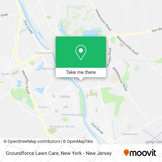 Groundforce Lawn Care map