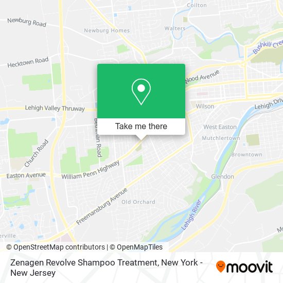 Mapa de Zenagen Revolve Shampoo Treatment