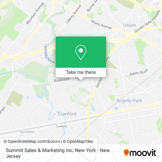 Mapa de Summit Sales & Marketing Inc