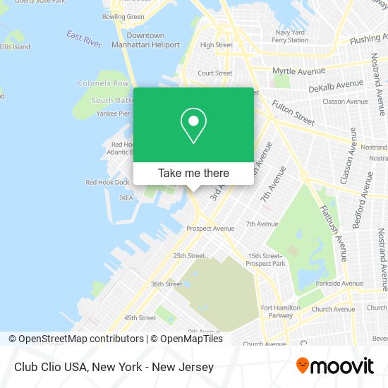 Club Clio USA map