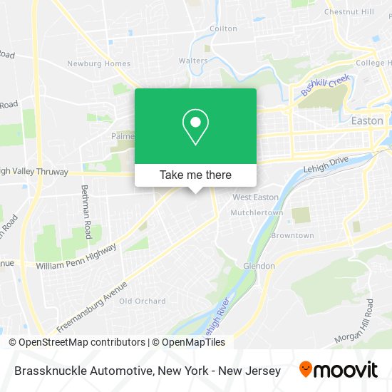 Brassknuckle Automotive map