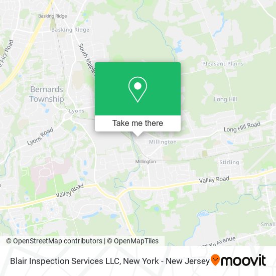 Mapa de Blair Inspection Services LLC